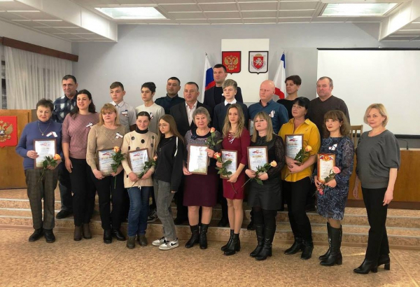 20 января 2023 года в Администрации Ленинского района состоялась торжественное мероприятие, посвященное Дню Республики Крым